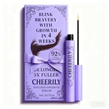 Imagem de sérum para crescimento de cílios - roxo