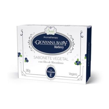 Imagem de Kit 03 Sabonetes em Barra Giovanna Baby 90g – Uso Diário, Hidratação Suave, Pele Perfumada e Macia (Blueberry)