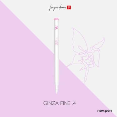Imagem de Caneta Fine Line Ginza Fine Ponta Fina 0.4mm Newpen, 236- Rosa Quartz