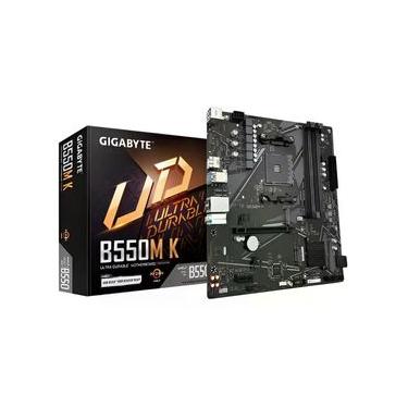 Imagem de Placa mãe Gigabyte B550mk DDR4 AM4 formato micro ATX cor preta