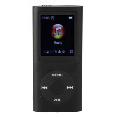 Imagem de Generic Leitor de Música Portátil, Som Sem Perdas de Alta Fidelidade de 200mah Tela Tft de 1.8 Polegadas Mp3 Player Digital Multifuncional Com Fone de Ouvido para Música (Mais cartão de 8 GB)