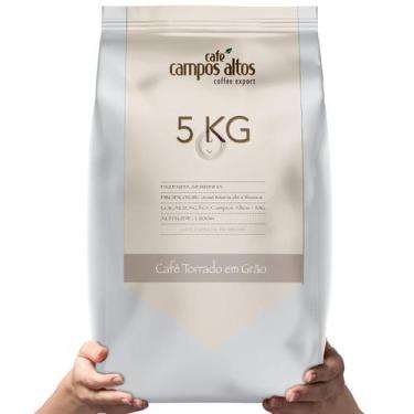 Imagem de Café Gourmet em Grãos, Pacote de 5kg. Café Campos Altos