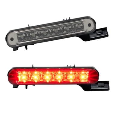 Imagem de Cxdar Terceira 3ª luz de freio LED para Ford Flex 2012-2018, montagem de luzes de freio traseiro de montagem alta para 12-18 Flex, luz de parada de lâmpada central à prova d'água (manchada)