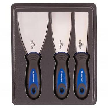 Imagem de Jogo de Espátulas para Remoção Tinta Massa Plástica com 3Pcs, Kingtony Br, 9Cj013