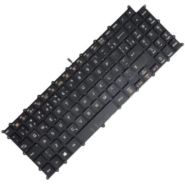 Imagem de Teclado mBook para LG Gram 15z980-e Preto ABNT BR com Ç