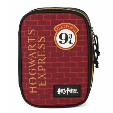 Imagem de Estojo Escolar Grande Bolsinha Porta Lápis Box Harry Potter-Unissex
