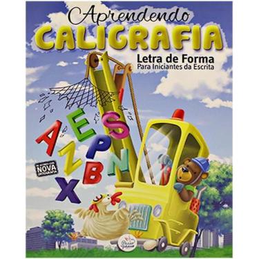 Imagem de Aprendendo caligrafia - Letras de forma para iniciantes da escrita - P