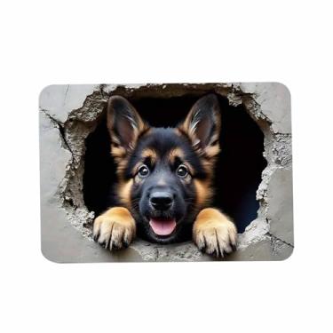 Imagem de Tapetes 3D Ilusão de Óptica | Tapete de Esquilo e Cachorro Macio Antiderrapante - Tapetes 3D Ilusão de Óptica | Para Aniversário, Ação de Graças, Casa, Férias, Ano Novo, Festa de Entrada e Quarto