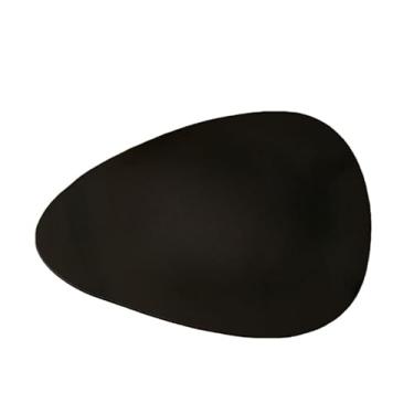 Imagem de Kit Jogo Americano para Mesa Couro porta copos souplast Restaurante(Preto,COM 6 PEÇAS)