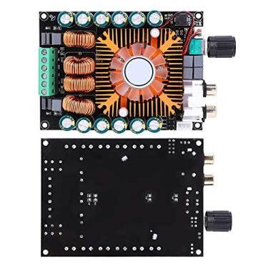 Imagem de Hyuduo Placa Amplificadora de Potência TDA7498E Suporte Estéreo 160Wx2 para Componentes Eletrônicos Com Qualidade de Som Sem Perdas, Dissipação de Calor Controlada por Temperatura para Operação de