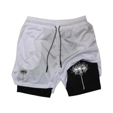 Imagem de Shorts Masculinos De Secagem Rápida Para Academia, Corrida E Treino Co