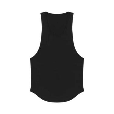 Imagem de Camiseta Sem Mangas De Algodão Respirável Para Homens, Top De Treino D