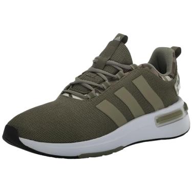 Imagem de adidas Tênis masculino Racer Tr23, Verde-oliva Strata/Orbit Verde/Putty Grey, 11.5