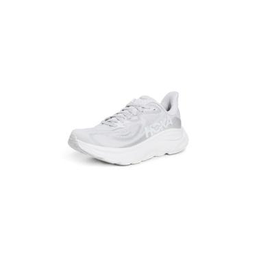 Imagem de HOKA Tênis feminino Clifton 10, Cinza cósmico/poeira estelar, 7 Wide