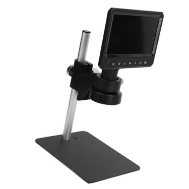 Imagem de Jopwkuin Câmera de Microscópio Industrial Digital 12MP 1200X Com Tela IPS Nítida para Manutenção de Inspeção Industrial, Liga de Alumínio