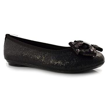 Imagem de Sapatilha Molekinha Infantil Meninas, Preto, 28