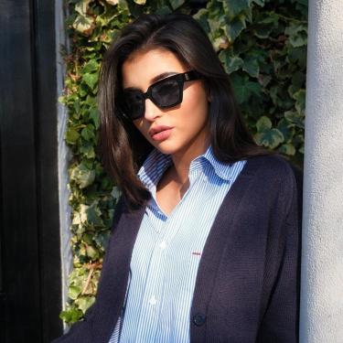 Imagem de Óculos de Sol Tommy Hilfiger TH 2101/S 807 - Preto 52-Feminino