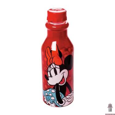 Imagem de Garrafa de Água Infantil 500ml Escolar Plástico Minnie Retro - PLASUTI