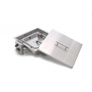 Imagem de Fire Pit a Gás Para Área Externa Quadrado - Requinte Piscinas