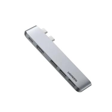 Imagem de Conversor Ugreen,Hub Macbook, Lateral USB-c / HDMI,3 USB, 3.0 E USB-c
