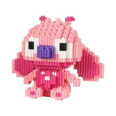 Imagem de Blocos De Montar Para Crianças, Quebra-Cabeça Disney, Bonecos Stitch, 
