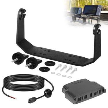 Imagem de 740149-1 Suporte Gimbal - 740184-1 Bandeja coletora de cabos HCCT - 720057-1 Cabo de alimentação, adequado para todos os dispositivos Humminbird Helix 8/9/10