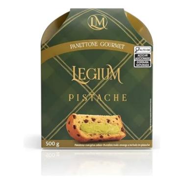 Imagem de Legium Panettone Gourmet Trufado Pistache, 500g - Panetone Premium