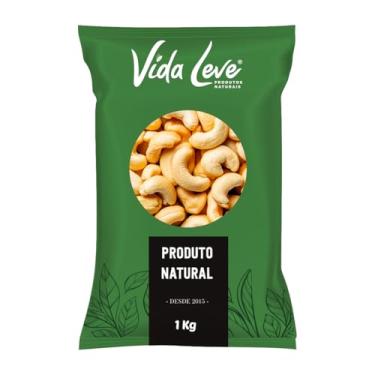 Imagem de Castanha de Caju Sem Sal Natural, 1kg, Rica em Magnésio e Zinco Vida Leve