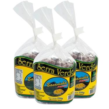 Imagem de Serra Verde Bananinha Cremosa Tradicional, Kit com 3 Unidades, 250g cada, Doce de Banana Cremoso