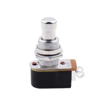 Imagem de SPST Botão momentâneo de toque suave interruptor pedal pedal interruptor de guitarra desliga-momentâneo ligado