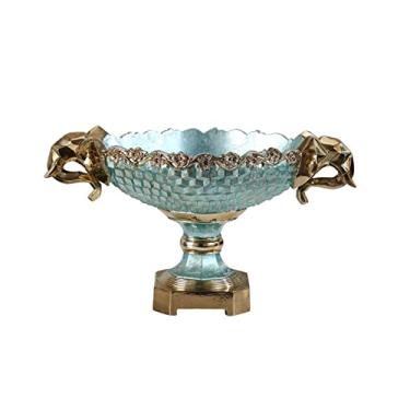 Imagem de Travessas de sobremesa para doces, prateleiras de frutas, pratos de servir, tigelas de lanche de festa, bandejas de frutas, tigelas retrô