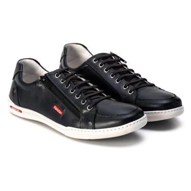 Imagem de Tenis Sapatenis masculino em couro 100% bovino comfort-Masculino