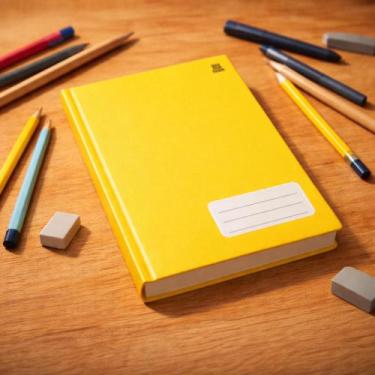 Imagem de Caderno Universitário Costurado 1 Materia 96 Folhas Pautado Capa Dura 