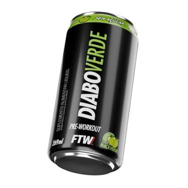 Imagem de FTW Energético Diabo Verde Pré-Treino Lata 269ml (Maça Verde)