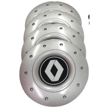 Imagem de Calotas Miollo Renault Logan Aro 15 2014/2019 Amarok Prata