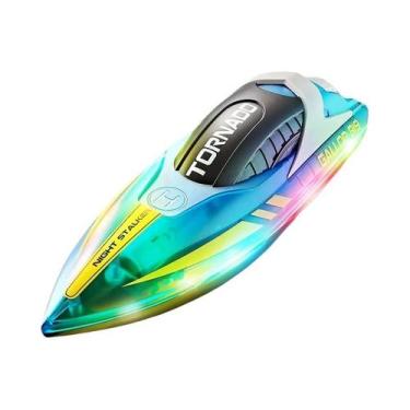 Imagem de Lancha RC De Alta Velocidade 2.4Ghz Com Controle Remoto Elétrico À Pro