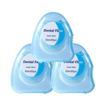 Imagem de Fio Dental Sabor Menta 6 Unidades 3 Unidades 1 Unidade Compacto Conven