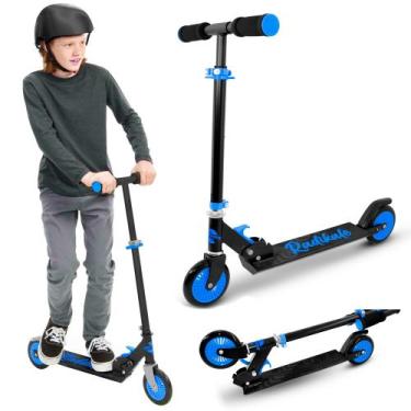 Imagem de Patinete Infantil 2 Rodas Menina Menino Até 50kg Dobrável Ajustável Po