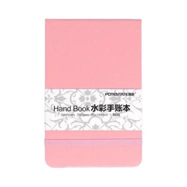 Imagem de Caderno De Aquarela A5/A6 300g/m2 Com 24 Folhas, Diário De Pintura Man