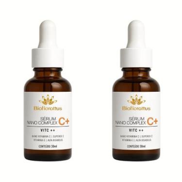 Imagem de Kit 2 Sérum Vitamina C Antioxidante Facial  Uniformiza o Tom, Reduz Ma