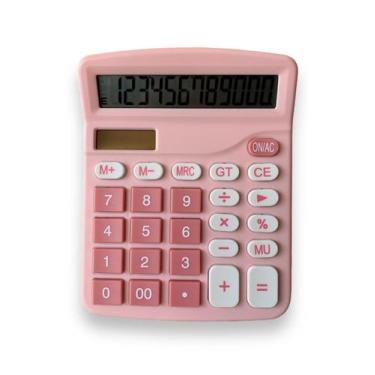 Imagem de Calculadora Mesa Comercial Escritório Grande 12 Dígitos Solar - Dexin,