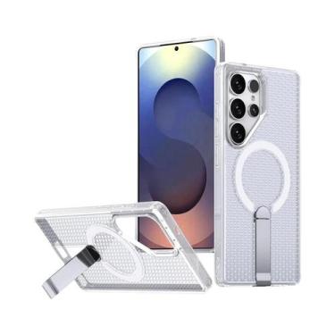 Imagem de Capa Magnética Com Suporte E Resfriamento Em Colmeia Para Samsung S25 