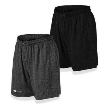 Imagem de Kit 2 Short Bermuda Leve Dry  Academia Treino-Masculino