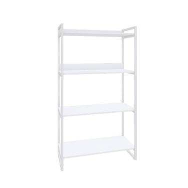 Imagem de Estante Kuadra 80x40x146cm C/04 Prateleiras Branco Chess / Est.branca Branco Chess / Est.branca