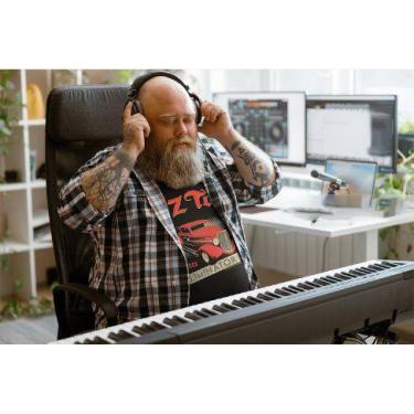 Imagem de Camiseta Preta Banda  Zz Top Eliminator Est.1969 Bomber Blues Rock Bil