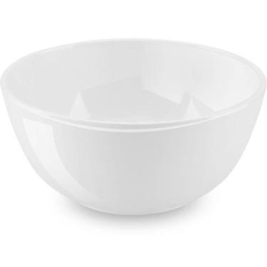 Imagem de Tigela Saladeira de Melamina Branca 2,2L Round 22x10cm Bowl Redonda pa