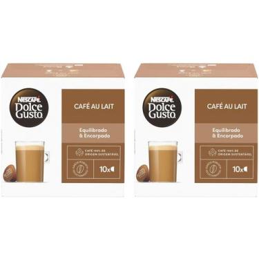 Imagem de Cápsula Nescafé Dolce Gusto Café Au Lait - 20 Unidades