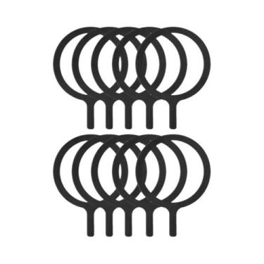 Imagem de Anel De Metal Magnético Fino Para Carregador Sem Fio Magsafe, Adesivo 