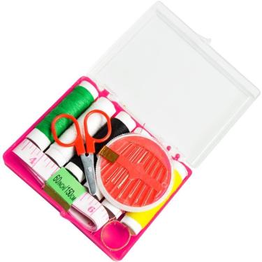 Imagem de Kit De Costura De 20 Peças Com Estojo - Im46058 - Imporiente Kit De Costura 20pçs Com Estojo - Im46058 - Imporiente