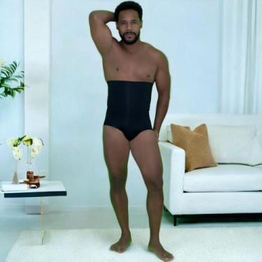Imagem de Cueca Modeladora De Barriga Short Masculino Cintura Alta - Fanáticos P